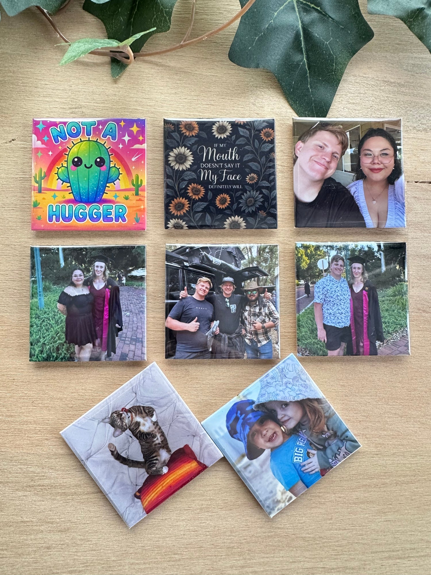 Square Magnetic Keepsakes