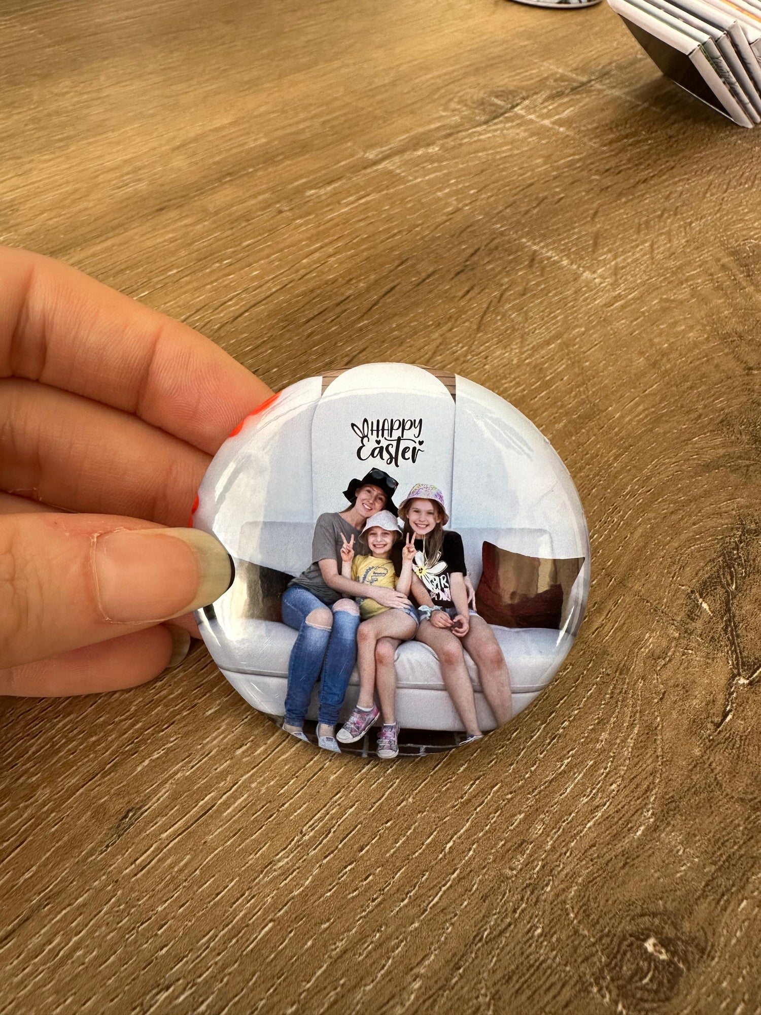 Round Magnetic Keepsakes