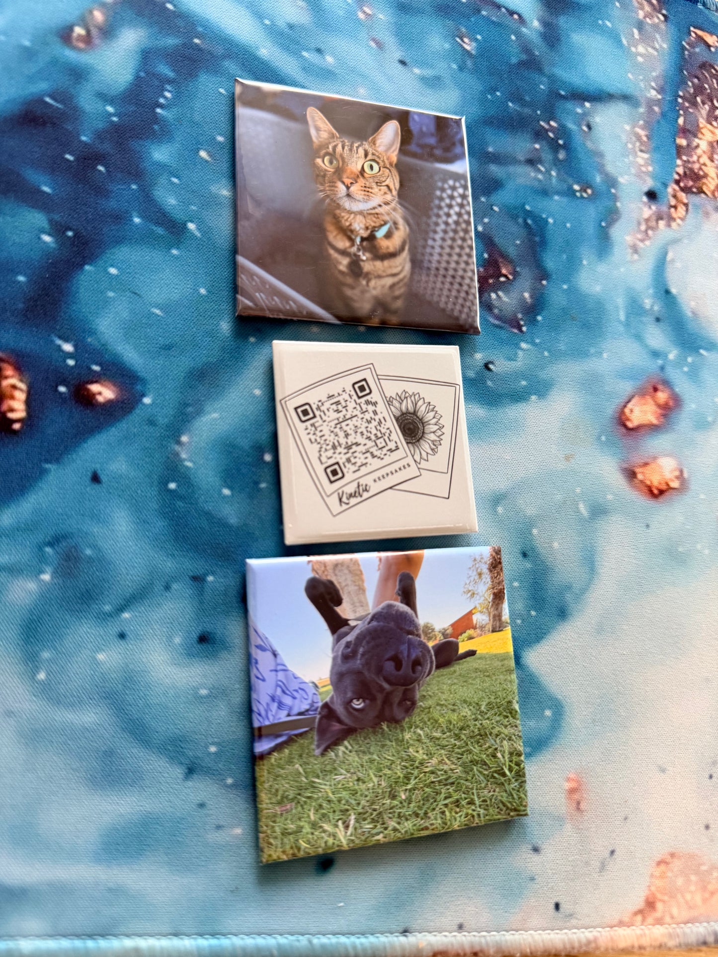 6.5cm Square Keepsake Magnet