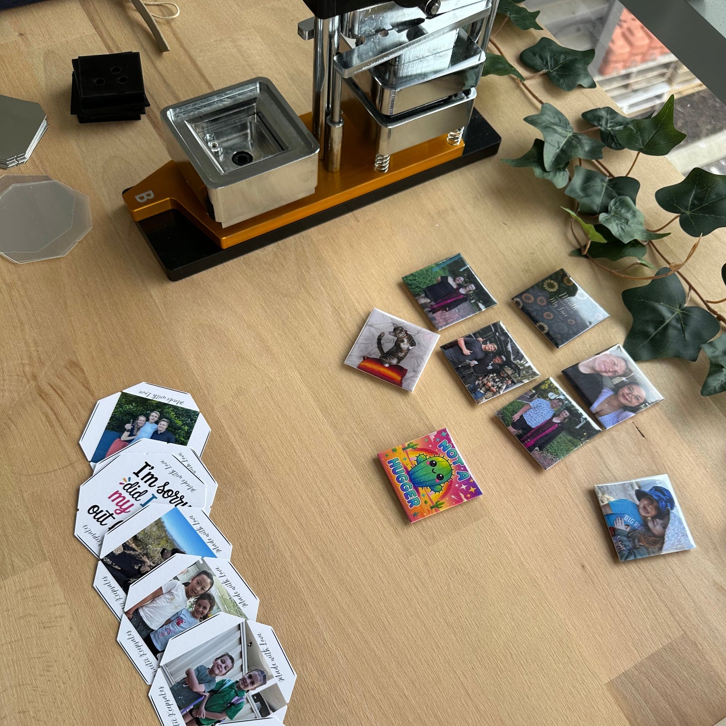 Square Keepsake Magnet - Single