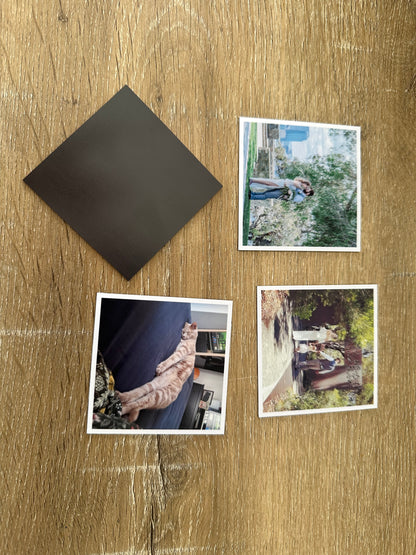 Square Flexi Magnet - Set of 4