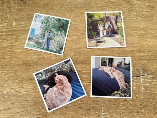 Square Flexi Magnet - Set of 4