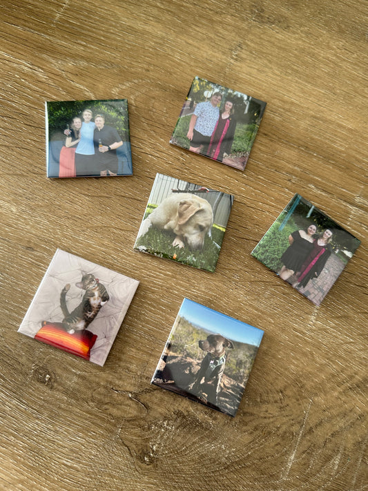 Square Keepsake Magnet - Set of 20