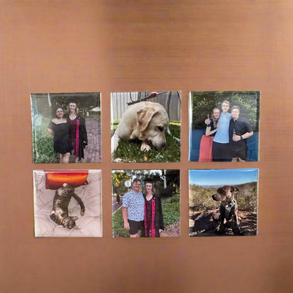 Square Keepsake Magnet - Set of 12